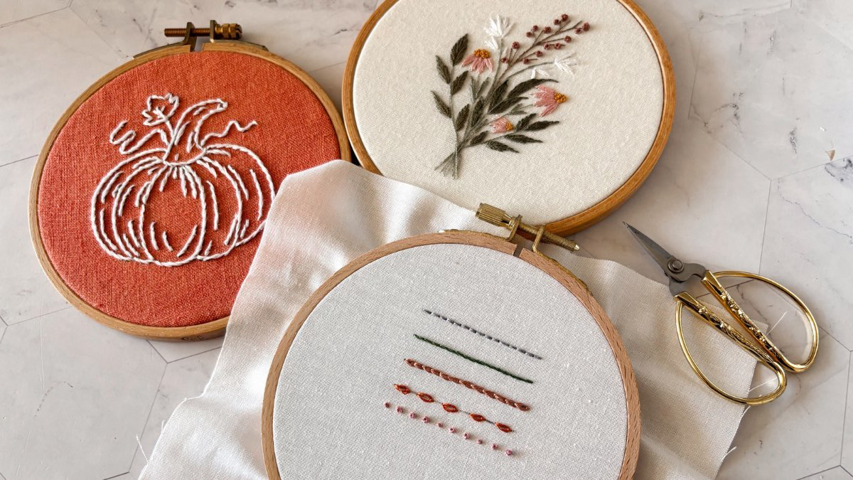 Cinq points de broderie indispensables à connaître