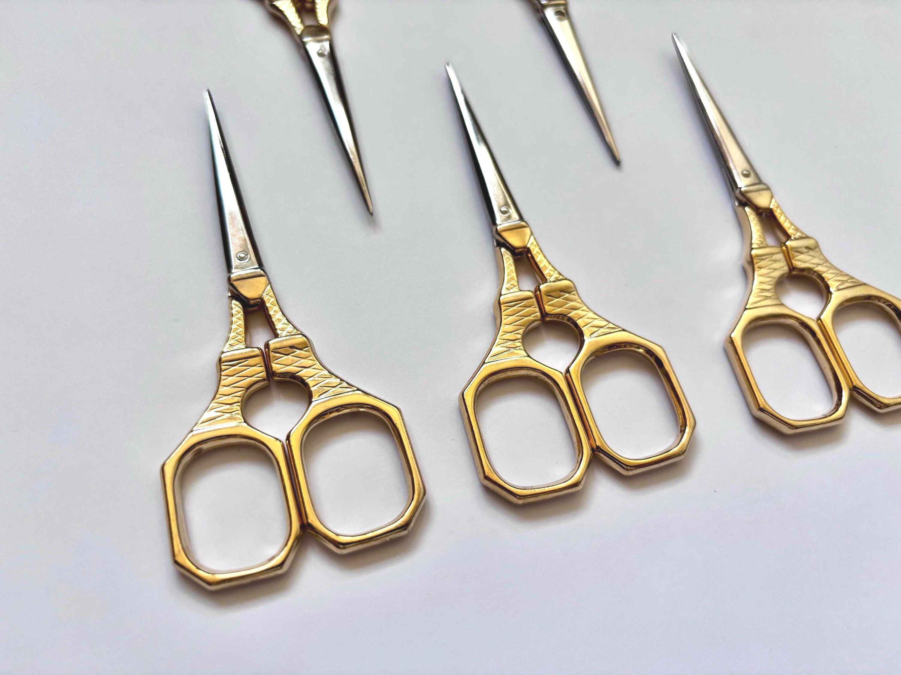 Ciseaux à broder DMC - La Tour Eiffel - Ciseaux Hardanger DMC - outils de couture, ciseaux point de croix 9cm