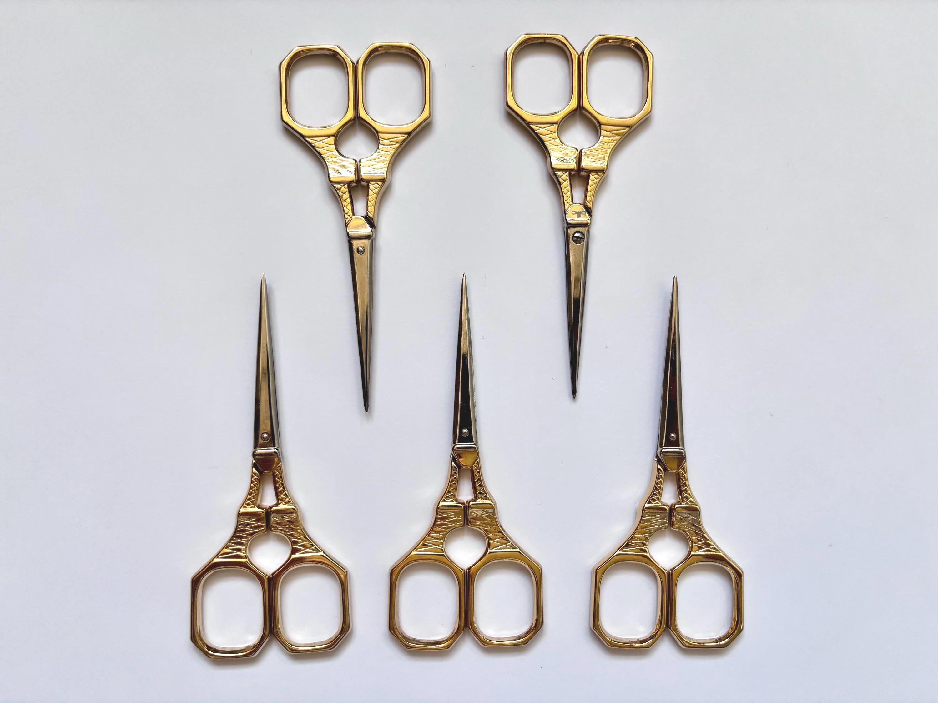 Ciseaux à broder DMC - La Tour Eiffel - Ciseaux Hardanger DMC - outils de couture, ciseaux point de croix 9cm
