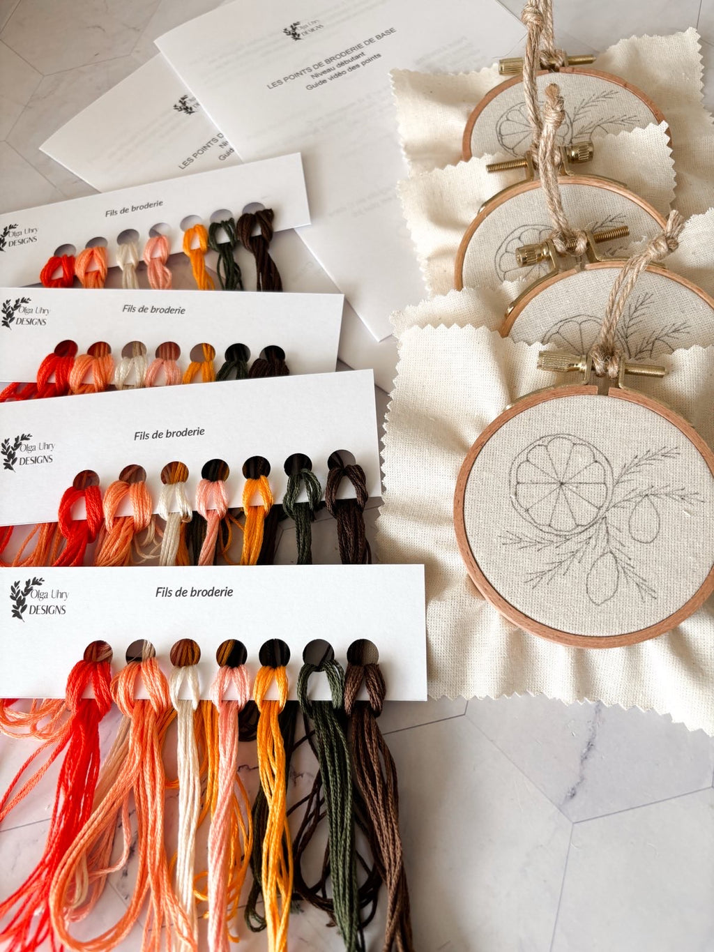 Kit de broderie Un brin de Noël