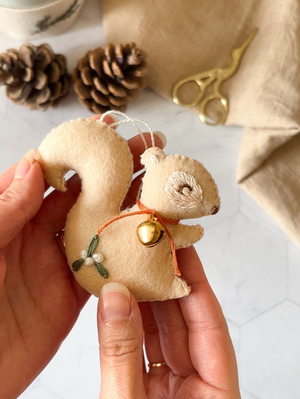 broderie cadeau Noël Olga uhry