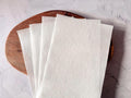 Pack de 4 feuilles autocollantes vierges spécial broderie, papier autocollant hydrosoluble, papier transfert imprimable A5