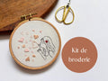 Kit de broderie - La petite rêveuse - DIY loisirs créatifs